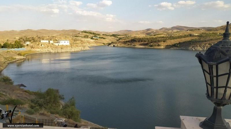 نمای کلی بند گلستان مشهد